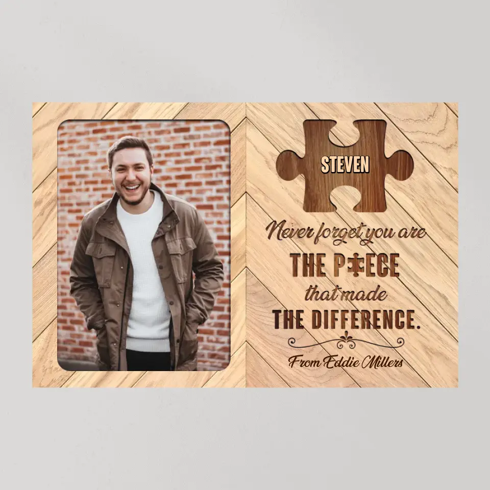 You Are The Piece - Personalized Canvas/Poster - Retirement Gift | 308IHPLNCA403 - Image 10