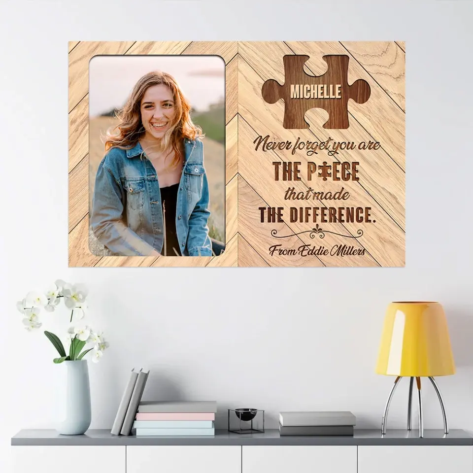 You Are The Piece - Personalized Canvas/Poster - Retirement Gift | 308IHPLNCA403 - Image 15