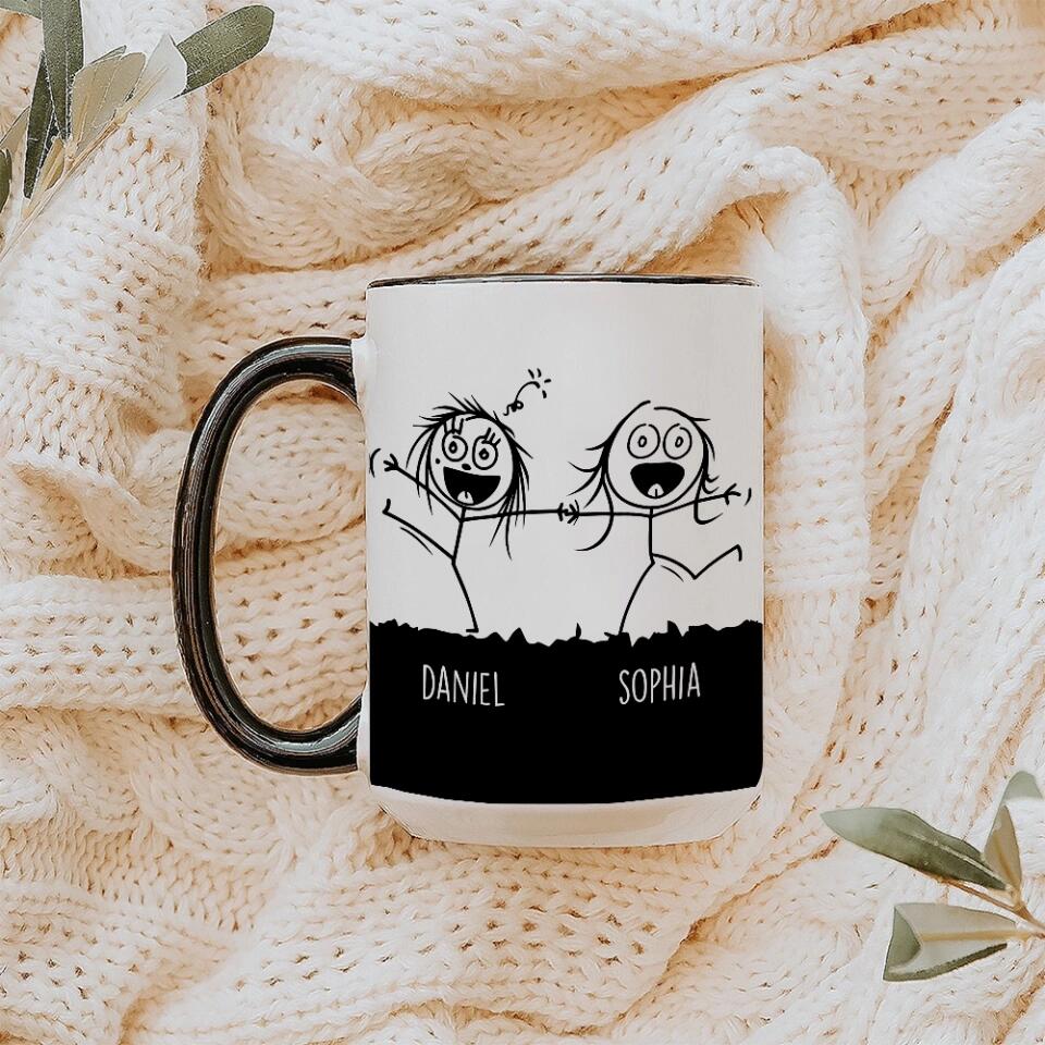 You Don't Have To Be Crazy To Be My Friend Mug - Gift for Friends - Image 8
