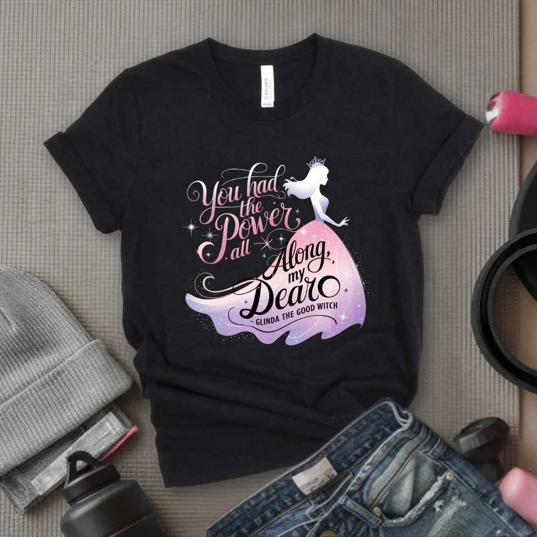 You Had The Power All Along - Women Empowerment Tshirt - Gift for Strong Women, Feminists - Bella Canvas 3001