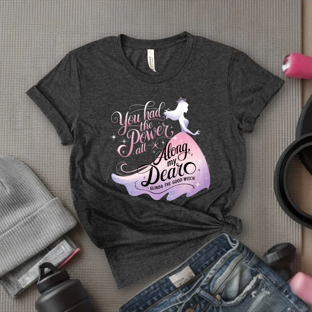 You Had The Power All Along - Women Empowerment Tshirt - Gift for Strong Women, Feminists - Bella Canvas 3001 - Image 2