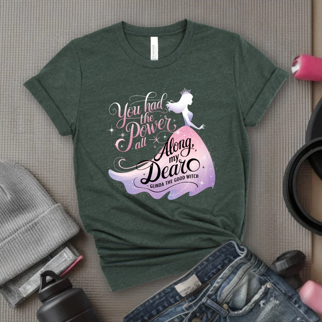You Had The Power All Along - Women Empowerment Tshirt - Gift for Strong Women, Feminists - Bella Canvas 3001 - Image 3