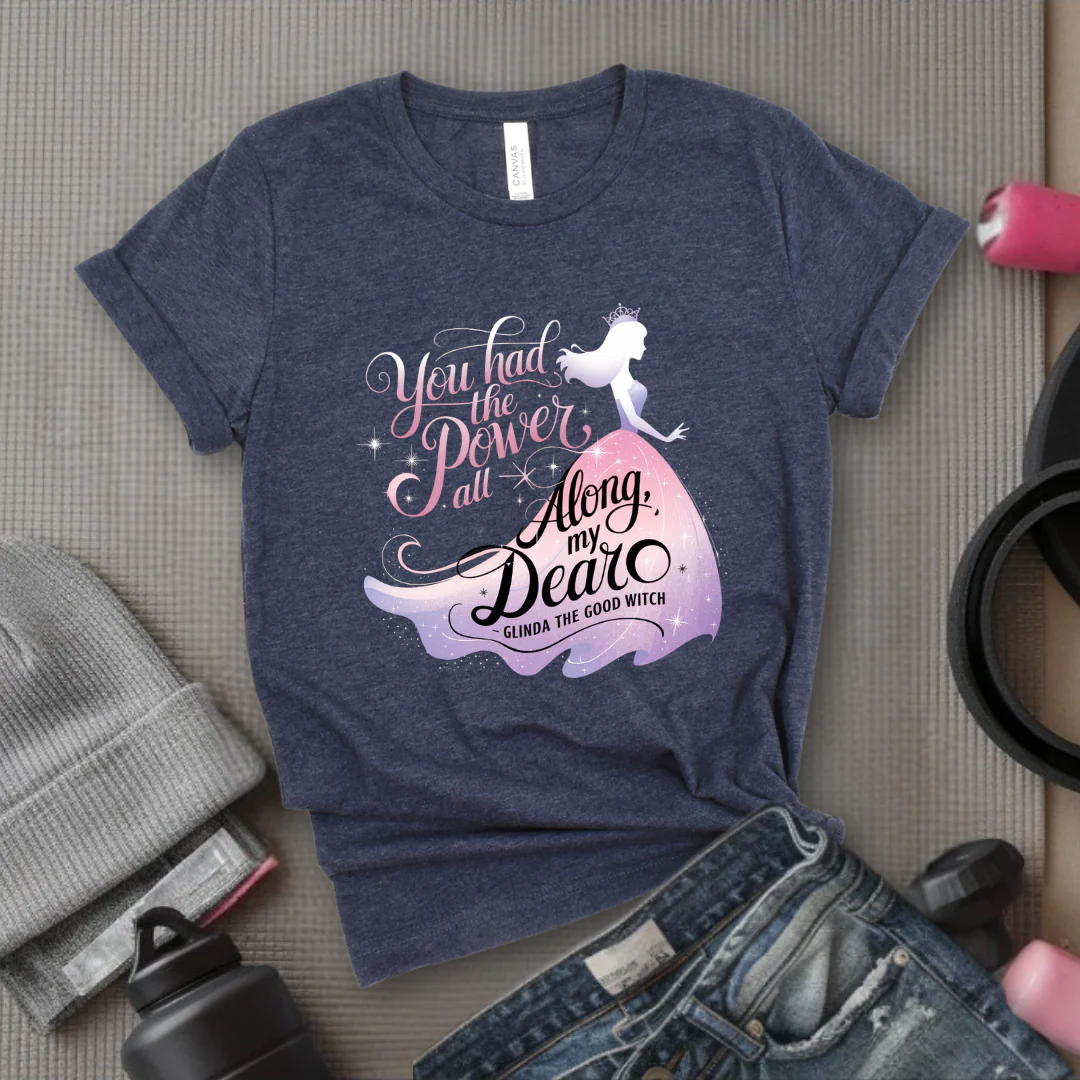 You Had The Power All Along - Women Empowerment Tshirt - Gift for Strong Women, Feminists - Bella Canvas 3001 - Image 5