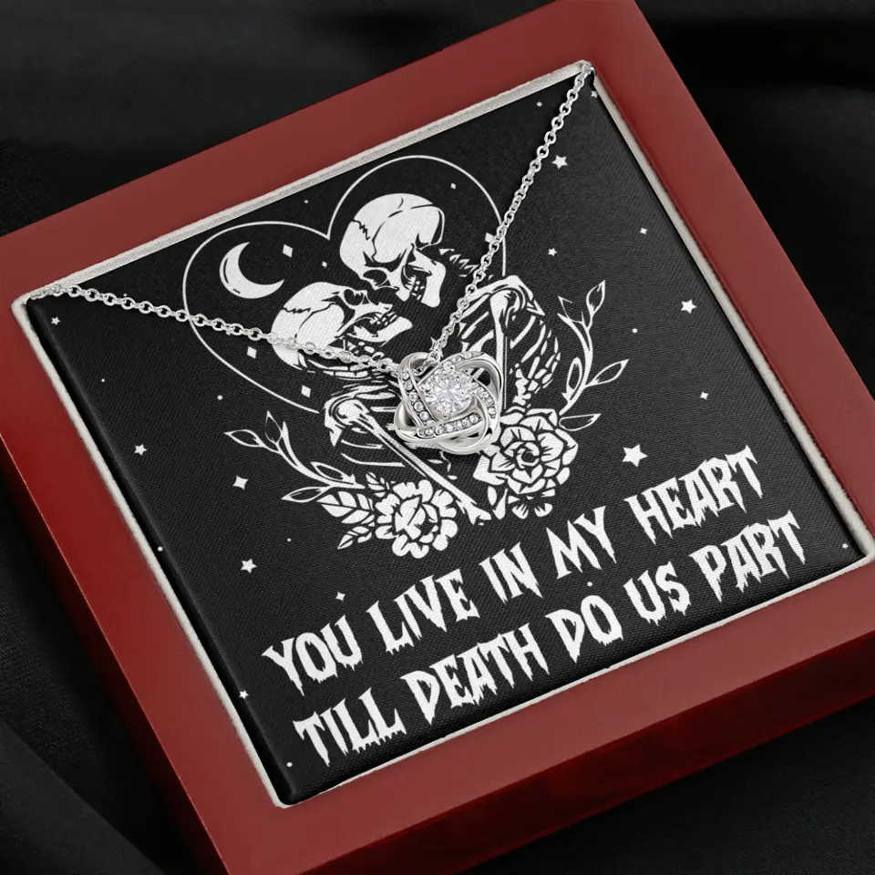 You Live In My Heart Till Death Do Us Apart - Multiple Choice Necklace - Image 10