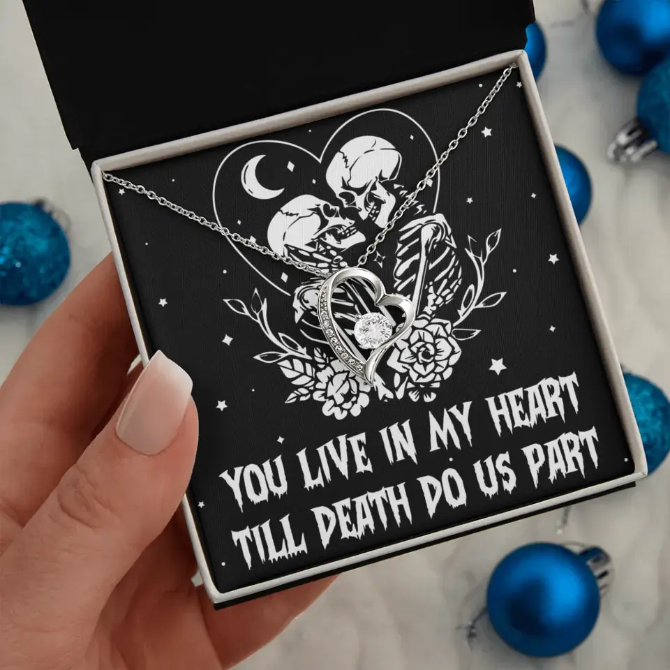 You Live In My Heart Till Death Do Us Apart - Multiple Choice Necklace - Image 15