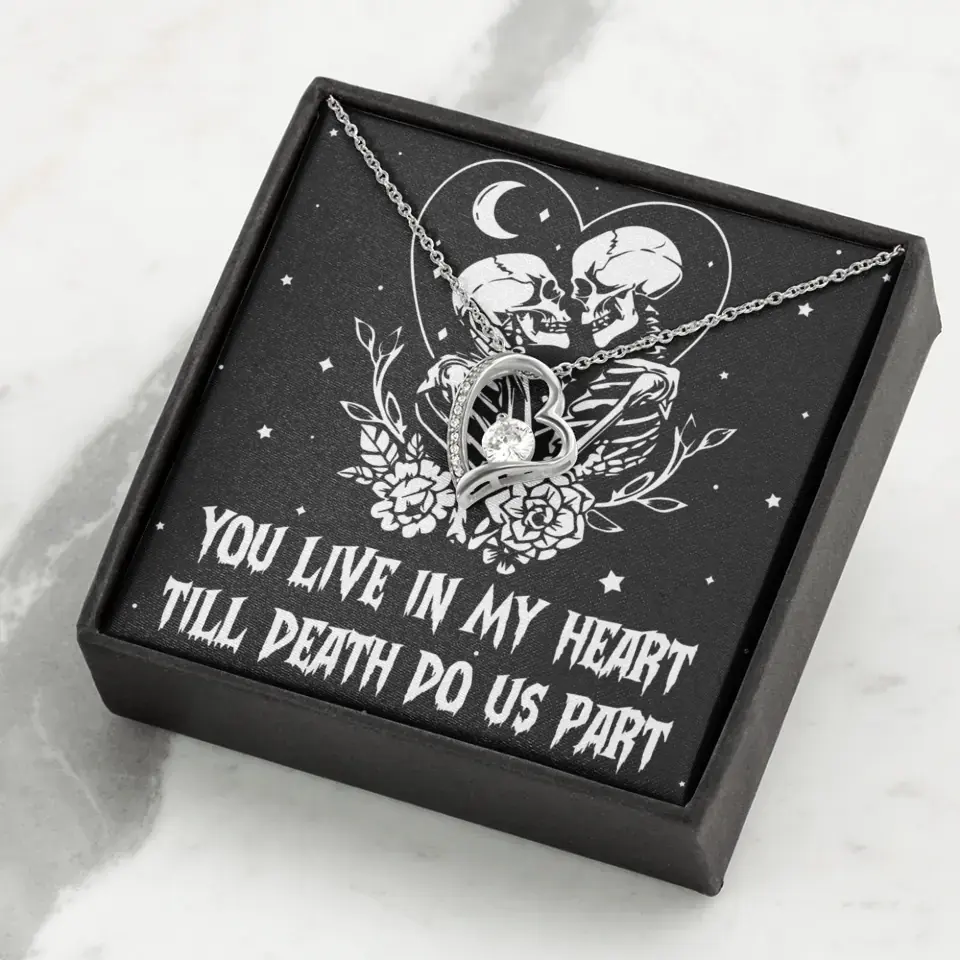 You Live In My Heart Till Death Do Us Apart - Multiple Choice Necklace - Image 19