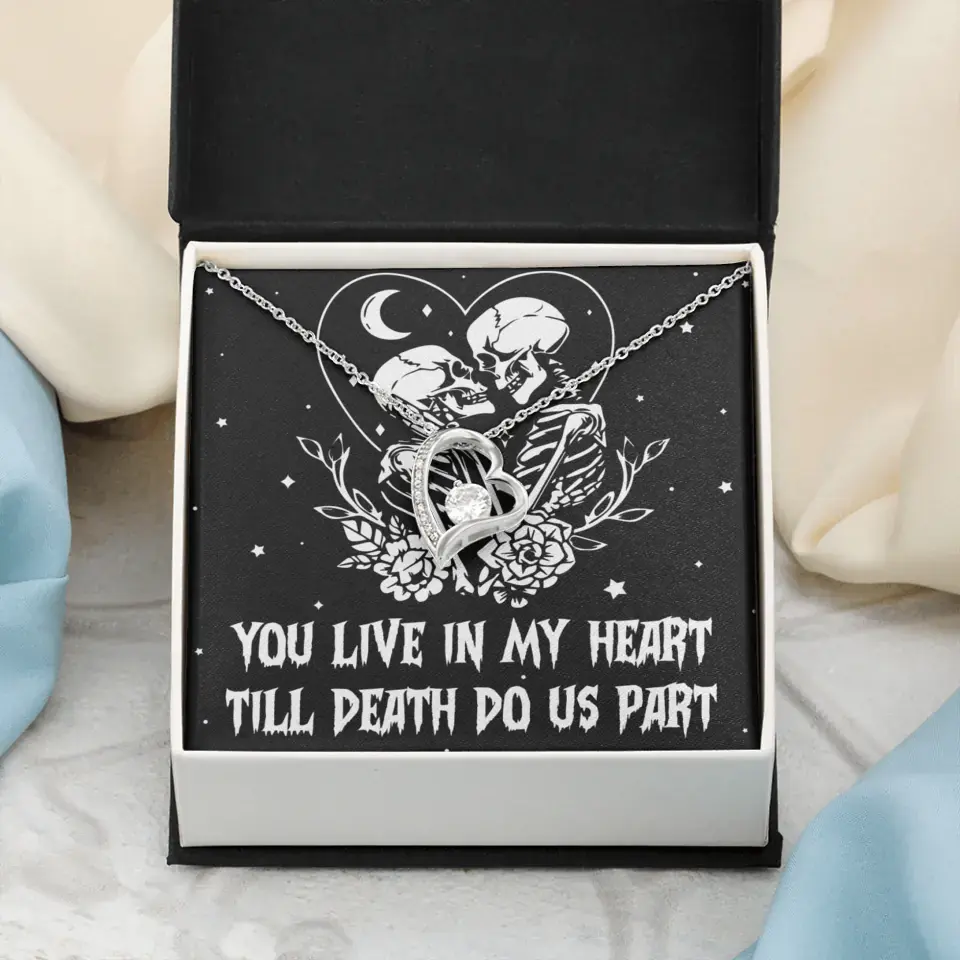 You Live In My Heart Till Death Do Us Apart - Multiple Choice Necklace - Image 20