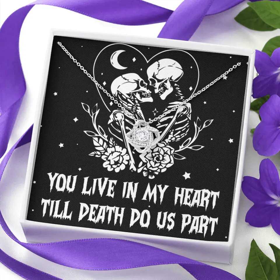 You Live In My Heart Till Death Do Us Apart - Multiple Choice Necklace - Image 3