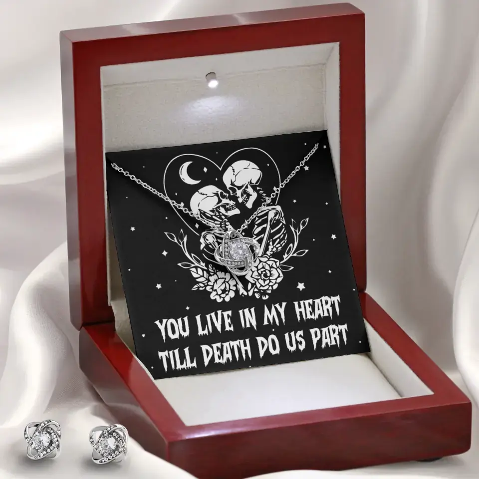 You Live In My Heart Till Death Do Us Apart - Multiple Choice Necklace - Image 8
