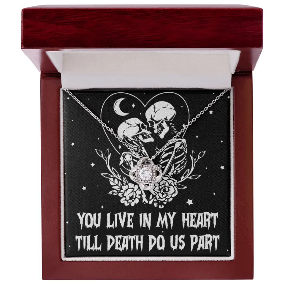 You Live In My Heart Till Death Do Us Apart - Multiple Choice Necklace - Image 9