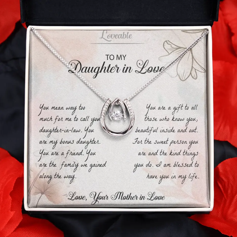 You Mean Way Too Much For Me To Call Daughter-In-Law Personalized Necklace - Image 29