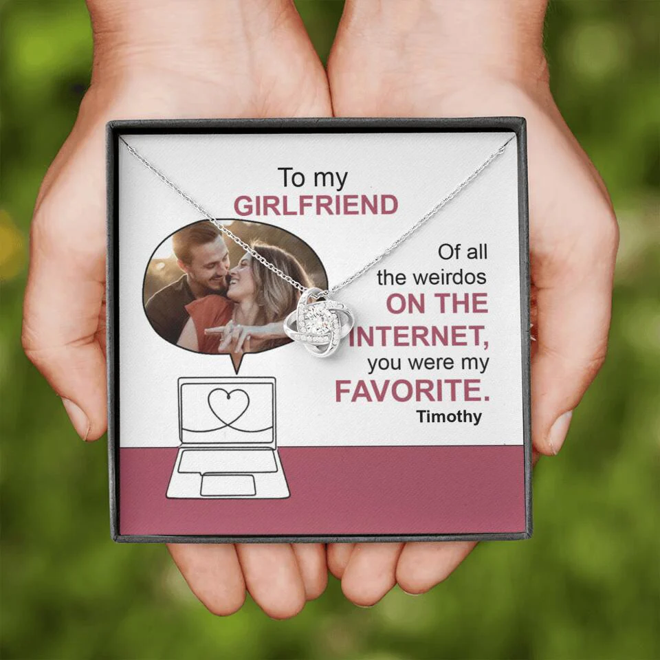 You Were My Favorite Personalize Necklace - Image 3