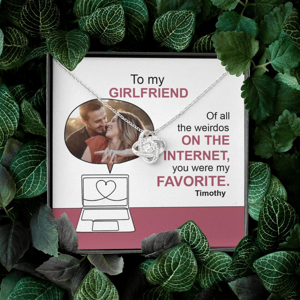 You Were My Favorite Personalize Necklace - Image 4