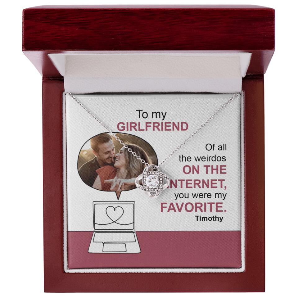 You Were My Favorite Personalize Necklace - Image 6