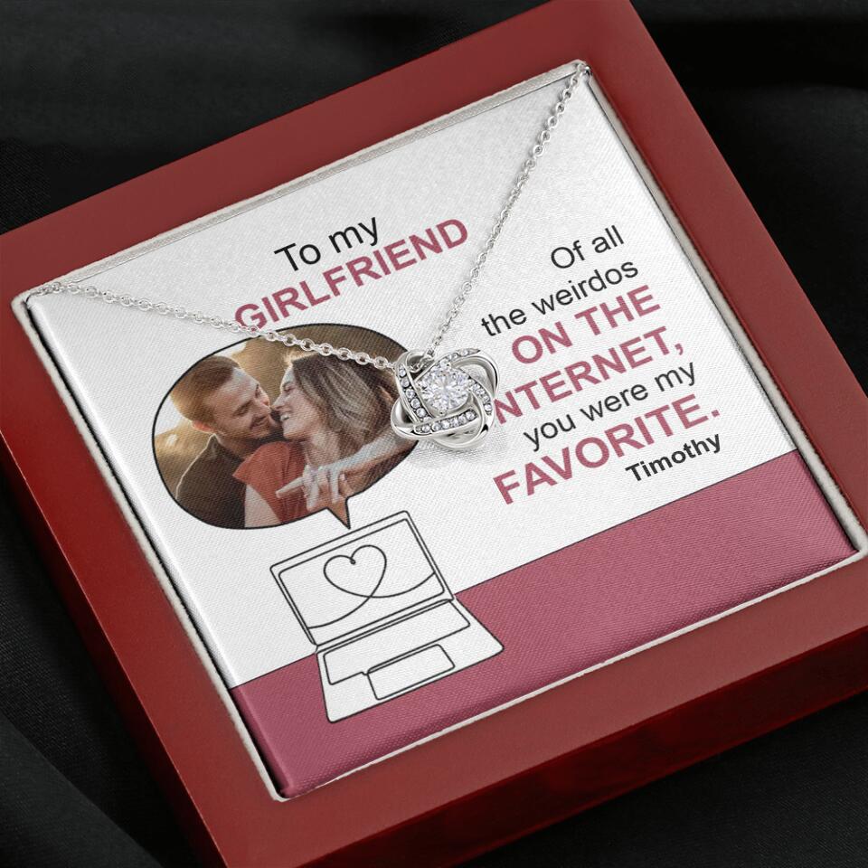You Were My Favorite Personalize Necklace - Image 7