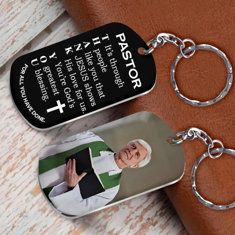 You're God's Greatest Blessings Personalized Stainless Steel Keychain - Image 13