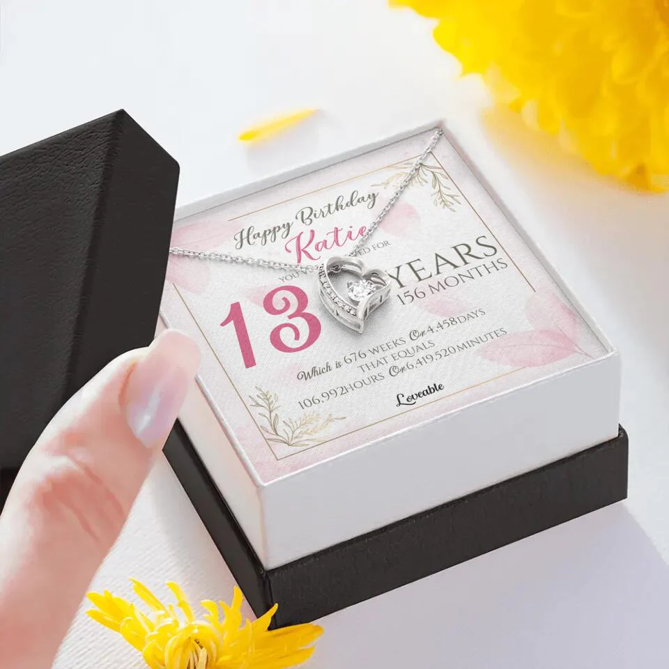 You've Been Loved For Years Personalized Necklaces Birthday Gift For Daughter - Image 19