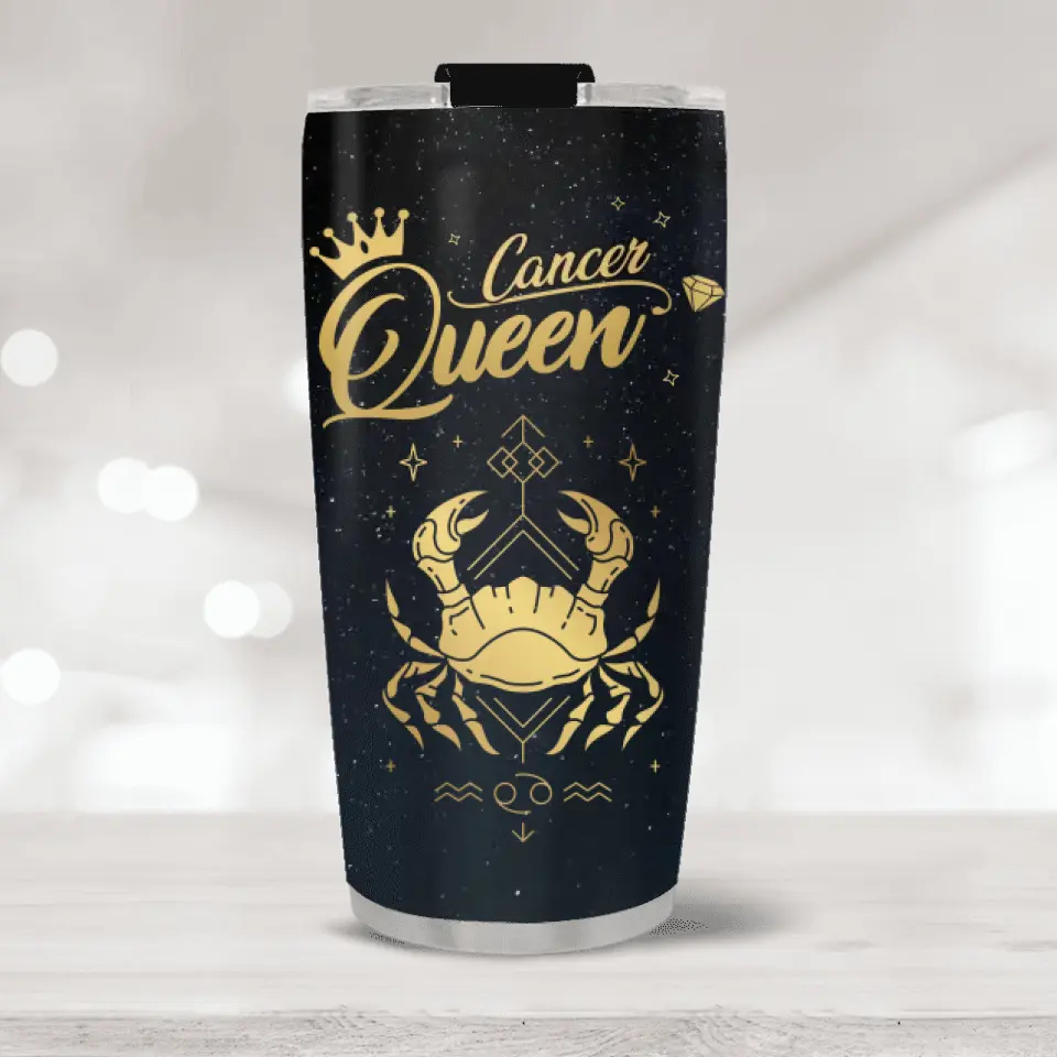 Zodiac Sign In Galaxy Personalized Tumbler - Image 3