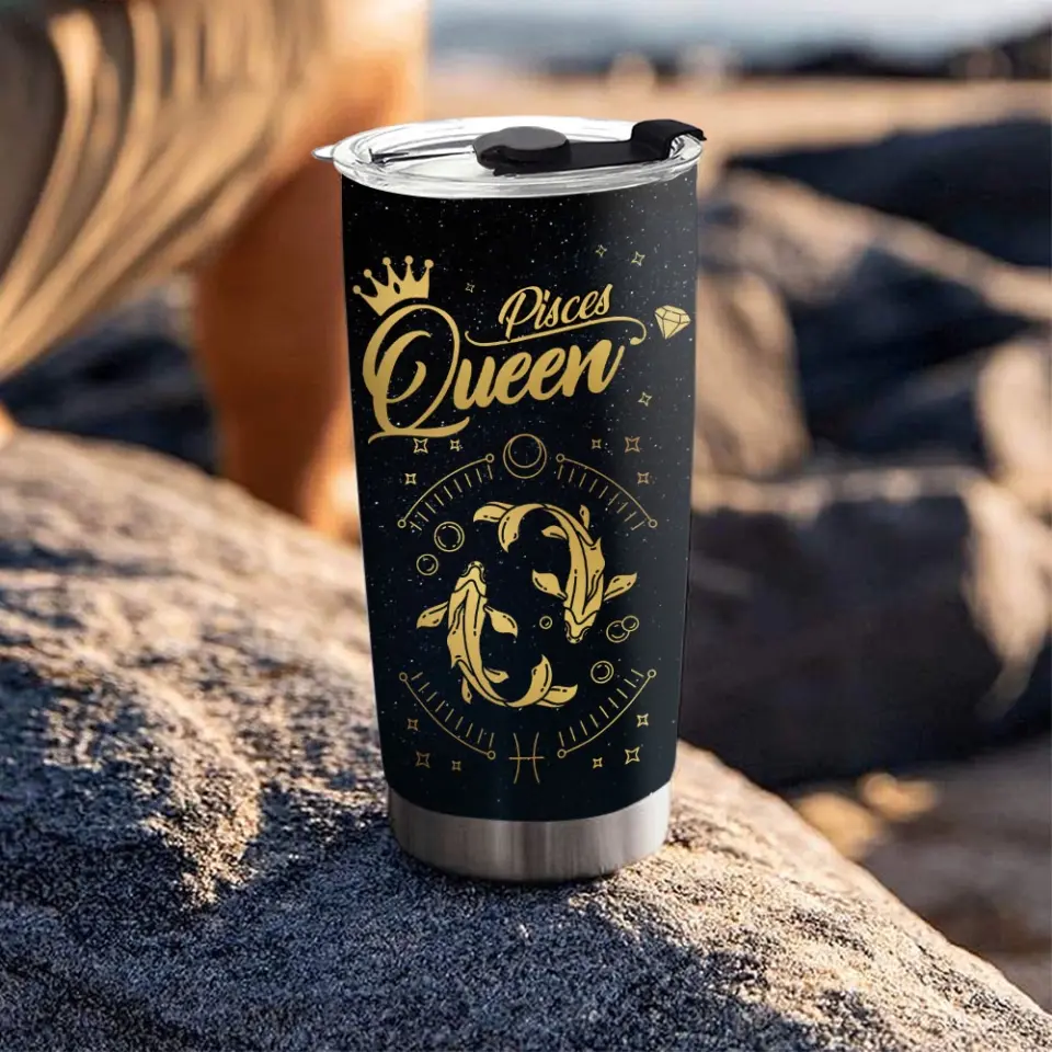 Zodiac Sign In Galaxy Personalized Tumbler - Image 7