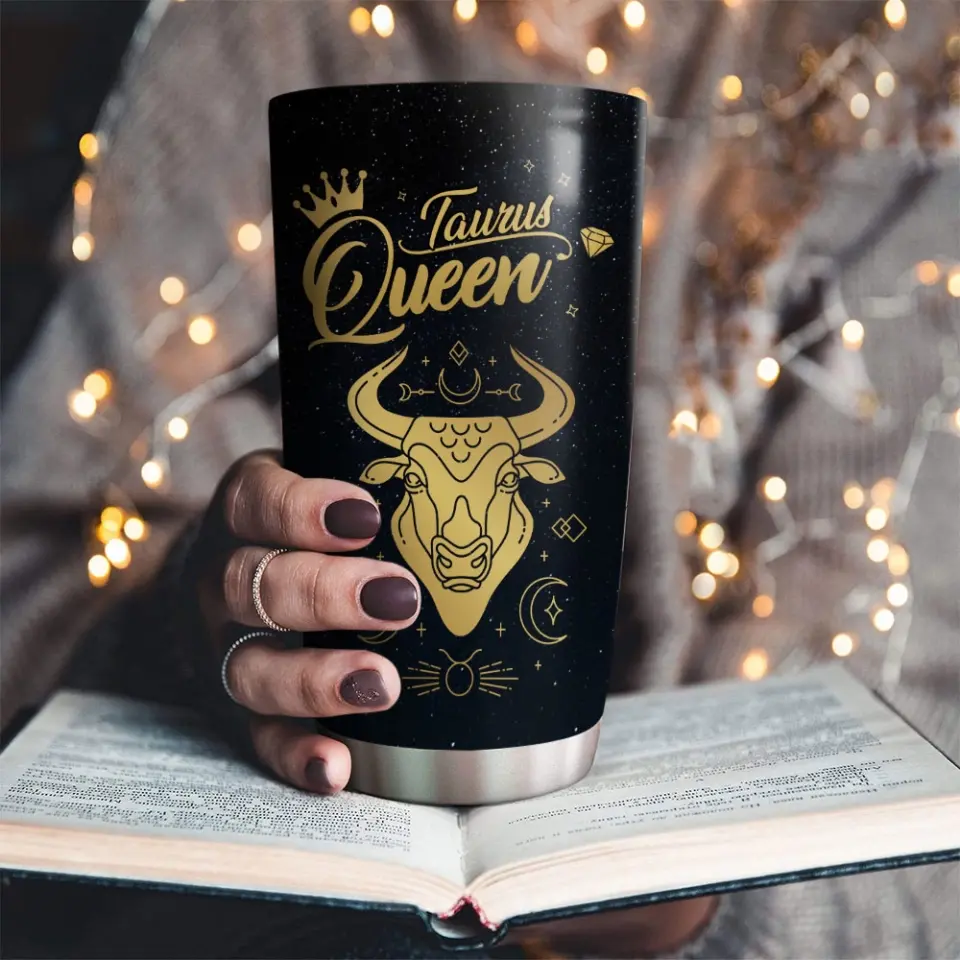 Zodiac Sign In Galaxy Personalized Tumbler - Image 9